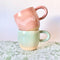 Ceramic Mug in Pink Glaze by Bei Creative. Australian Art Prints and Homewares. Green Door Decor. www.greendoordecor.com.au