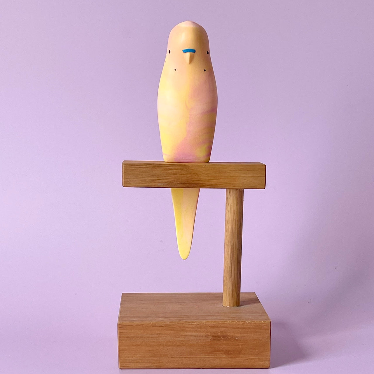 Pete Cromer | Resin Budgerigar #15. Australian Art Prints and Homewares. Green Door Decor. www.greendoordecor.com.au