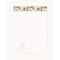 A4 Notepad (Lined) | Heritage Roses by Bespoke Letterpress. Australian Art Prints, Gifts, Fashion and Homewares. Green Door Decor. www.greendoordecor.com.au