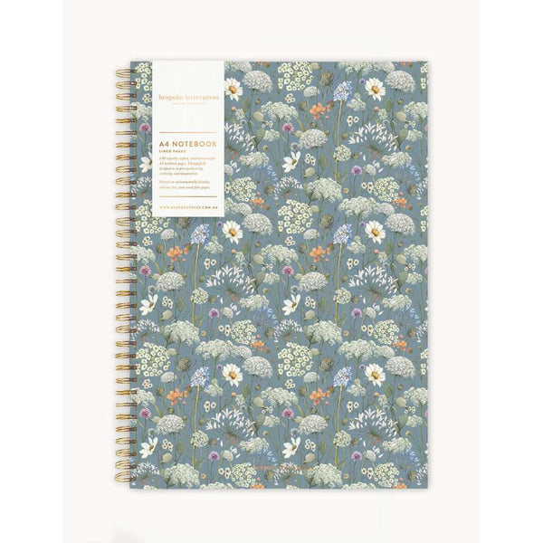 A4 Ringbound Notebook | Willowmere by Bespoke Letterpress. Australian Art Prints, Gifts, Fashion and Homewares. Green Door Decor. www.greendoordecor.com.au