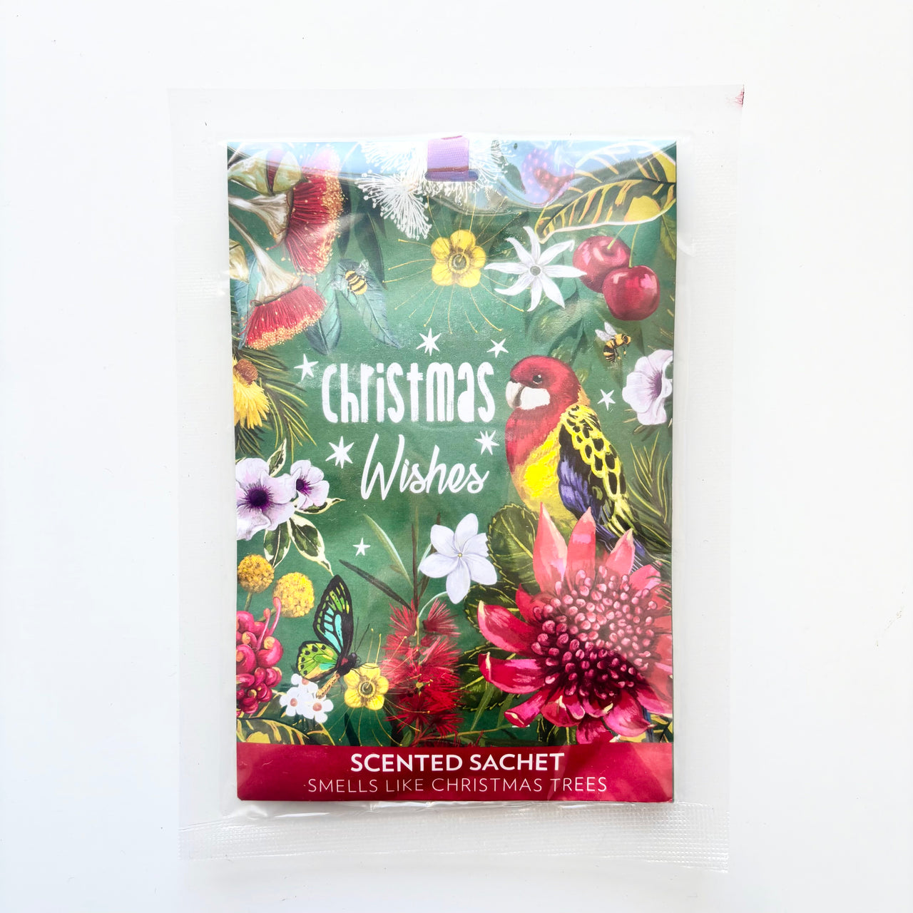 Scented Sachet | Christmas Wishes by La La Land. Australian Art Prints, Gifts, Fashion and Homewares. Green Door Decor. www.greendoordecor.com.au