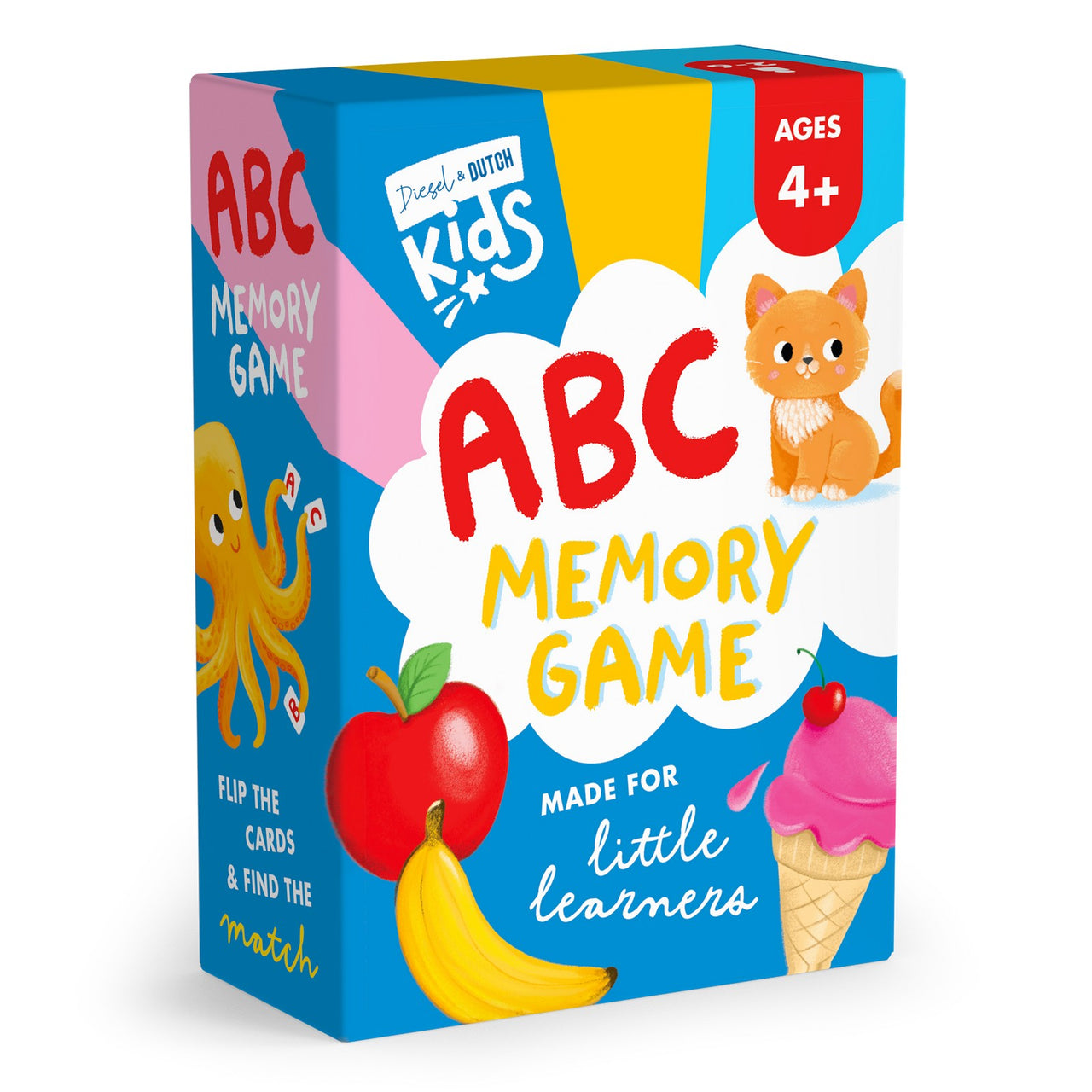 ABC Memory Match Game by Diesel & Dutch. Australian Art Prints, Gifts, Fashion and Homewares. Green Door Decor. www.greendoordecor.com.au