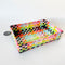 Recycled Plastic Tray - 3 Sizes | Pixel Black by Nibbanah. Australian Art Prints, Gifts, Fashion and Homewares. Green Door Decor. www.greendoordecor.com.au