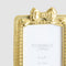 Fay Bow 4x6 inch | Photo Frame Gold by Florabelle Living. Australian Art Prints, Gifts, Fashion and Homewares. Green Door Decor. www.greendoordecor.com.au