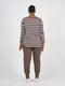 Adele Long Sleeve Bamboo Top | Brown Stripe by Lou Lou Australia. Australian Art Prints, Gifts, Fashion and Homewares. Green Door Decor. www.greendoordecor.com.au