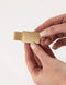 Adhesive Rectangle Pen Loop | Gold by Bespoke Letterpress. Australian Art Prints, Gifts, Fashion and Homewares. Green Door Decor. www.greendoordecor.com.au