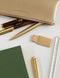 Adhesive Rectangle Pen Loop | Gold by Bespoke Letterpress. Australian Art Prints, Gifts, Fashion and Homewares. Green Door Decor. www.greendoordecor.com.au