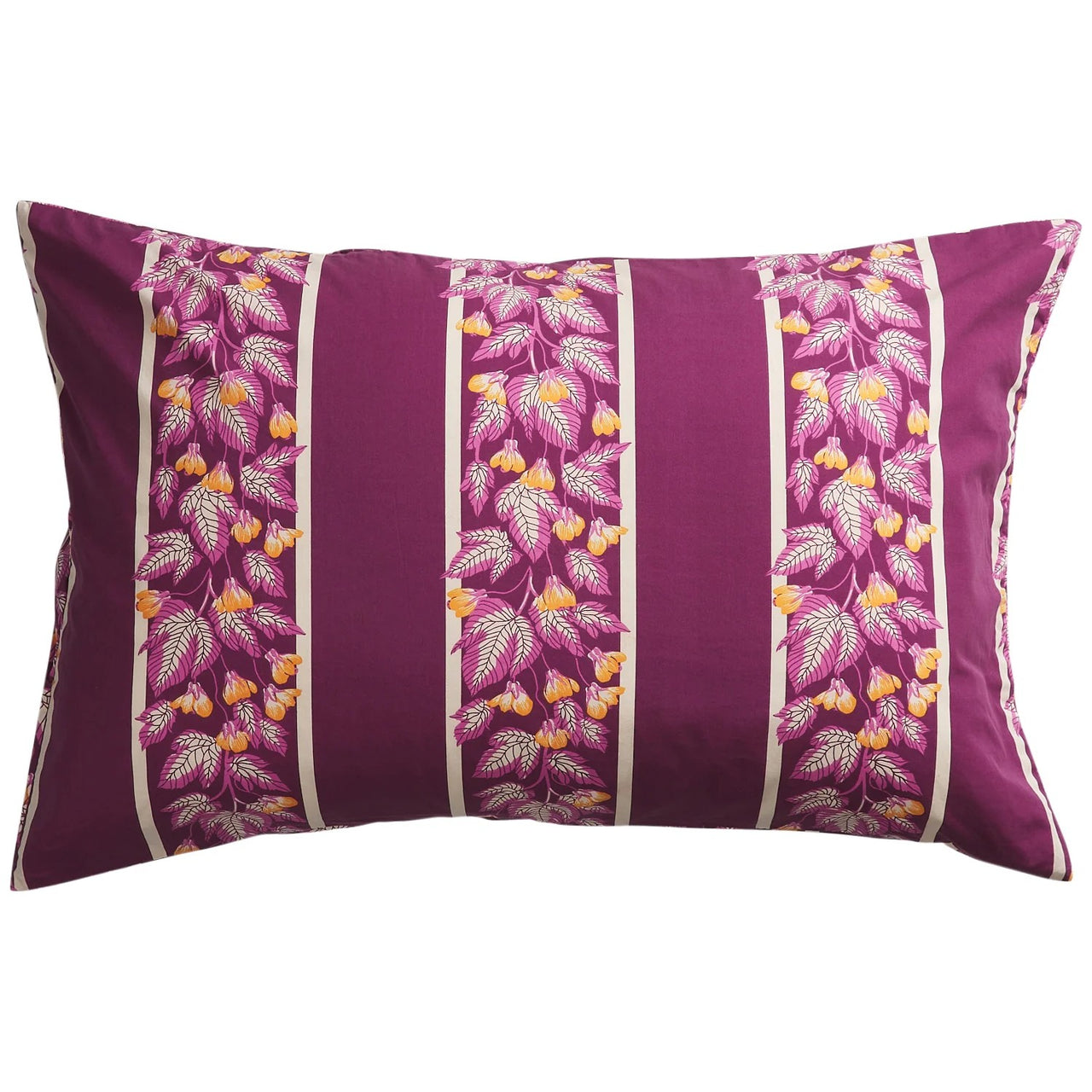 'Agata' Cotton Standard Pillowcase Set | Mulberry by Sage and Clare. Australian Art Prints, Gifts, Fashion and Homewares. Green Door Decor. www.greendoordecor.com.au