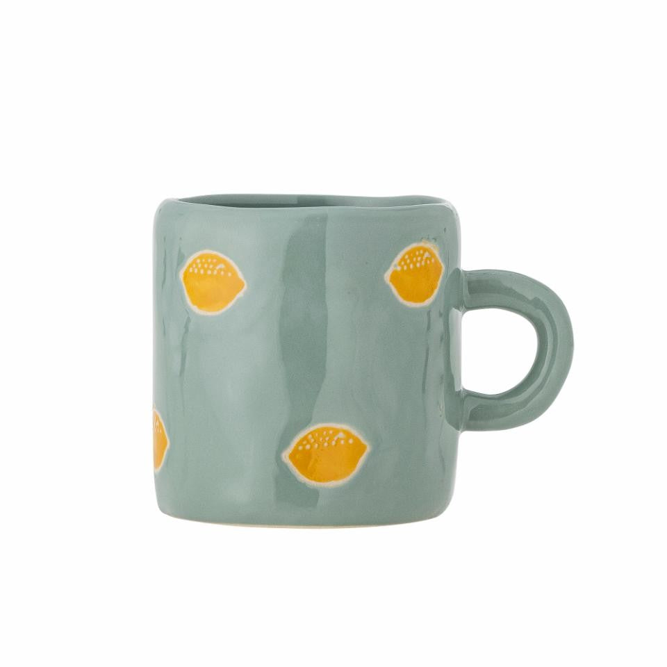 Bloomingville | Agnes Cup - Lemons by French Bazaar. Australian Art Prints and Homewares. Green Door Decor. www.greendoordecor.com.au