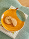 Bloomingville | Agnes Plate | Orange by Bloomingville, French Bazaar. Australian Art Prints, Gifts, Fashion and Homewares. Green Door Decor. www.greendoordecor.com.au