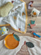 Bloomingville | Agnes Plate | Orange by Bloomingville, French Bazaar. Australian Art Prints, Gifts, Fashion and Homewares. Green Door Decor. www.greendoordecor.com.au