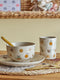 Bloomingville | Agnes Tableware Set - White by French Bazaar. Australian Art Prints and Homewares. Green Door Decor. www.greendoordecor.com.au