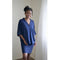 Alanis 3/4 Sleeve Collared Bamboo Shirt | Navy by Lou Lou Australia. Australian Art Prints, Gifts, Fashion and Homewares. Green Door Decor. www.greendoordecor.com.au