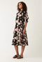 Alba Shirt Dress | Hydrangea Pink by Nancybird. Australian Art Prints, Gifts, Fashion and Homewares. Green Door Decor. www.greendoordecor.com.au