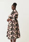 Alba Shirt Dress | Hydrangea Pink by Nancybird. Australian Art Prints, Gifts, Fashion and Homewares. Green Door Decor. www.greendoordecor.com.au