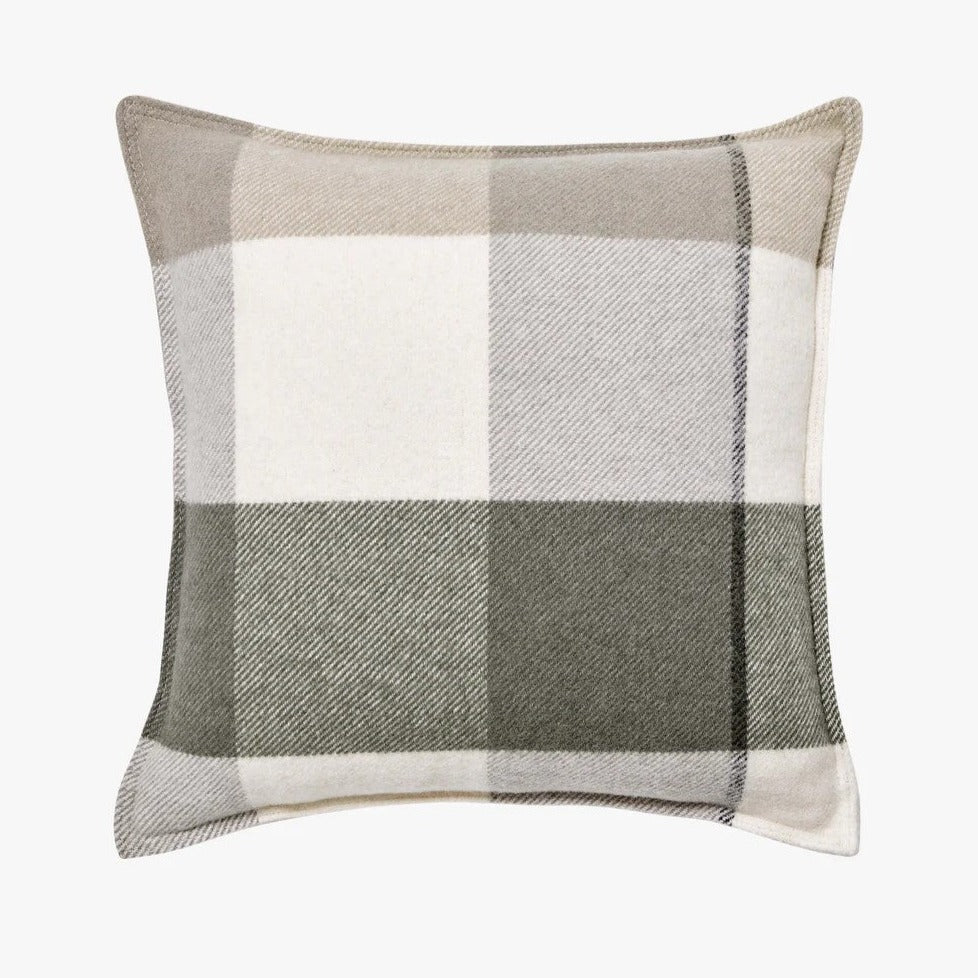 'Alby Eucalypt' Square Cushion (50cm) by L&M Home. Australian Art Prints and Homewares. Green Door Decor. www.greendoordecor.com.au