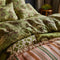 'Alka' Linen Fitted Sheet | Reed/King by Sage and Clare. Australian Art Prints and Homewares. Green Door Decor. www.greendoordecor.com.au