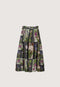 Alma Yoke Skirt | Charcoal Archive Floral by Nancybird. Australian Art Prints, Gifts, Fashion and Homewares. Green Door Decor. www.greendoordecor.com.au