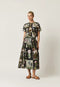 Alma Yoke Skirt | Charcoal Archive Floral by Nancybird. Australian Art Prints, Gifts, Fashion and Homewares. Green Door Decor. www.greendoordecor.com.au