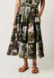Alma Yoke Skirt | Charcoal Archive Floral by Nancybird. Australian Art Prints, Gifts, Fashion and Homewares. Green Door Decor. www.greendoordecor.com.au