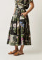 Alma Yoke Skirt | Charcoal Archive Floral by Nancybird. Australian Art Prints, Gifts, Fashion and Homewares. Green Door Decor. www.greendoordecor.com.au