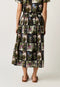 Alma Yoke Skirt | Charcoal Archive Floral by Nancybird. Australian Art Prints, Gifts, Fashion and Homewares. Green Door Decor. www.greendoordecor.com.au