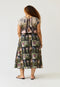 Alma Yoke Skirt | Charcoal Archive Floral by Nancybird. Australian Art Prints, Gifts, Fashion and Homewares. Green Door Decor. www.greendoordecor.com.au