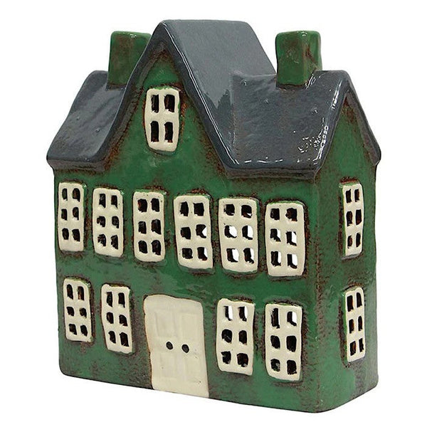 Alsace Tea Light Manor Green | Tea Light House by French Country Collections. Australian Art Prints and Homewares. Green Door Decor. www.greendoordecor.com.au