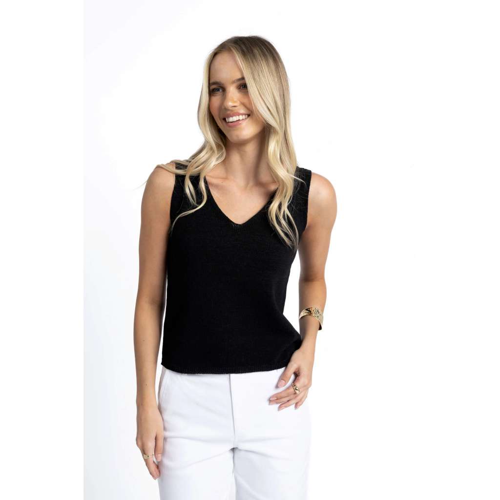 Amour Tank | Black by Humidity Lifestyle. Australian Art Prints and Homewares. Green Door Decor. www.greendoordecor.com.au