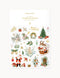 An Enchanted Christmas | Sticker Sheet by Bespoke Letterpress. Australian Art Prints and Homewares. Green Door Decor. www.greendoordecor.com.au