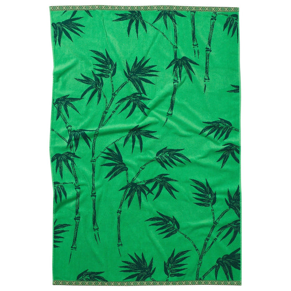 'Aneta' Bath Sheet | Spring Green by Sage and Clare. Australian Art Prints, Gifts, Fashion and Homewares. Green Door Decor. www.greendoordecor.com.au
