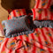 'Anneliese' Standard Ruffle Pillowcase | Poppy by Sage & Clare. Australian Art Prints, Gifts, Fashion and Homewares. Green Door Decor. www.greendoordecor.com.au