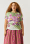Apollo Tee | Bollea Orchid by Nancybird. Australian Art Prints, Gifts, Fashion and Homewares. Green Door Decor. www.greendoordecor.com.au