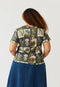 Apollo Tee | Charcoal Archive Floral by Nancybird. Australian Art Prints, Gifts, Fashion and Homewares. Green Door Decor. www.greendoordecor.com.au