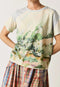 Apollo Tee | Mountain Peak by Nancybird. Australian Art Prints, Gifts, Fashion and Homewares. Green Door Decor. www.greendoordecor.com.au