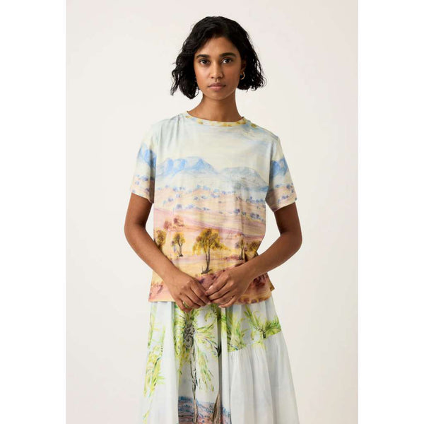 Apollo Tee | Tjoritja by Nancybird. Australian Art Prints and Homewares. Green Door Decor. www.greendoordecor.com.au