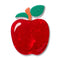Apple Simplified Mini Brooch | Erstwilder. Australian Art Prints, Gifts, Fashion and Homewares. Green Door Decor. www.greendoordecor.com.au