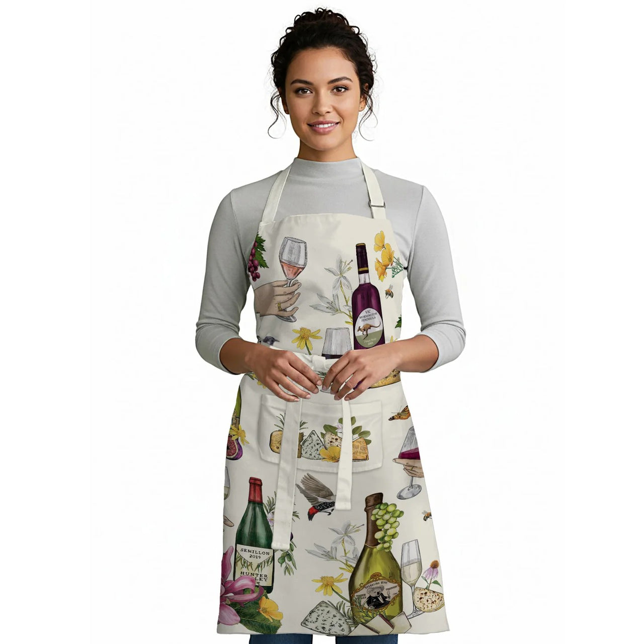 Apron | Vineyard Visions by La La Land. Australian Art Prints, Gifts, Fashion and Homewares. Green Door Decor. www.greendoordecor.com.au
