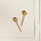 Arban Brass Miniature Spoons | Set of 2 by Inartisan. Australian Art Prints, Gifts, Fashion and Homewares. Green Door Decor. www.greendoordecor.com.au