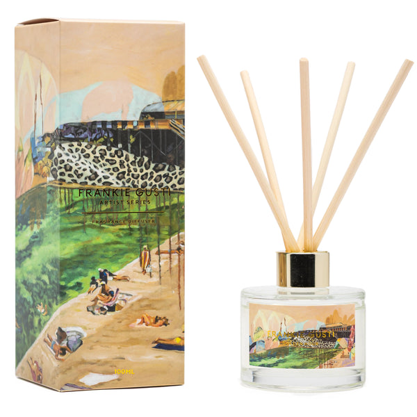 Artist Series Diffuser | Golden Hour | Georgie Wilson. Australian Art Prints and Homewares. Green Door Decor. www.greendoordecor.com.au