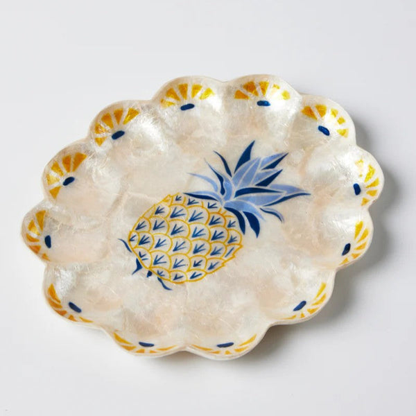 Atlantic Pineapple Tray by Jones and Co. Australian Art Prints and Homewares. Green Door Decor. www.greendoordecor.com.au