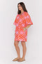 Aura Dress | Pink Blur Print