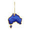 Australia Forever | Sequin Hanging Christmas Tree Decoration by Florabelle. Australian Art Prints and Homewares. Green Door Decor. www.greendoordecor.com.au