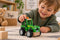 Aussie Wheels | Green Tractor by Eleganter Australia. Australian Art Prints, Gifts, Fashion and Homewares. Green Door Decor. www.greendoordecor.com.au