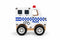 Aussie Wheels | Police Van by Eleganter Australia. Australian Art Prints, Gifts, Fashion and Homewares. Green Door Decor. www.greendoordecor.com.au