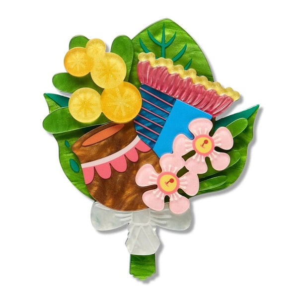 Australia Fair Brooch | Erstwilder. Australian Art Prints, Gifts, Fashion and Homewares. Green Door Decor. www.greendoordecor.com.au