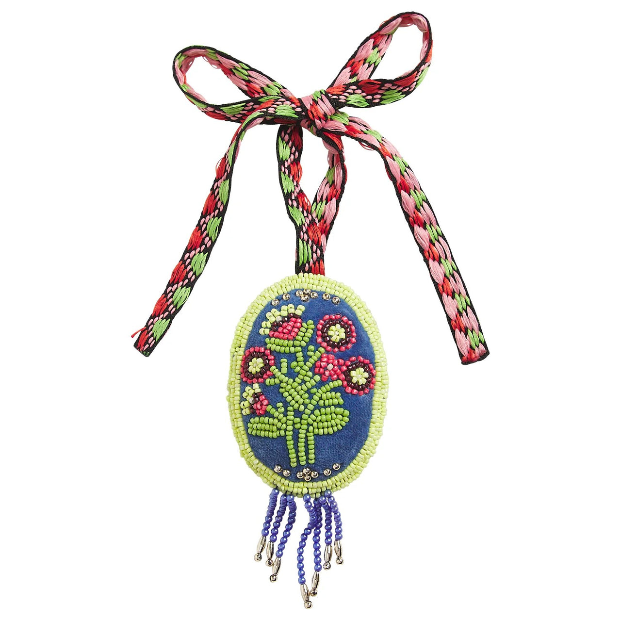 Azalea Beaded Decoration by Sage & Clare. Australian Art Prints, Gifts, Fashion and Homewares. Green Door Decor. www.greendoordecor.com.au