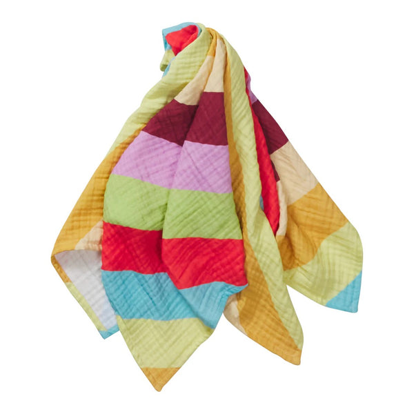 'Azzura' Baby Wrap by Sage and Clare. Australian Art Prints and Homewares. Green Door Decor. www.greendoordecor.com.au