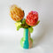 Paper Flowers - Single Stem Native - Leucospermum | Yellow by Nibbanah. Australian Art Prints, Gifts, Fashion and Homewares. Green Door Decor. www.greendoordecor.com.au