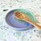 Spoon Rest | Blue & Mint Glaze by Bei Creative. Australian Art Prints and Homewares. Green Door Decor. www.greendoordecor.com.au